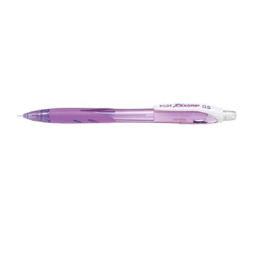 Pilot Rexgrip (Mechanical Pencil - Clear Series) 0.5mm Clear Violet