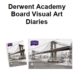 Genuine Malaysia Derwent Academy Product - Derwent Academy Board Visual Art Diaries A3 Portrait R31140F