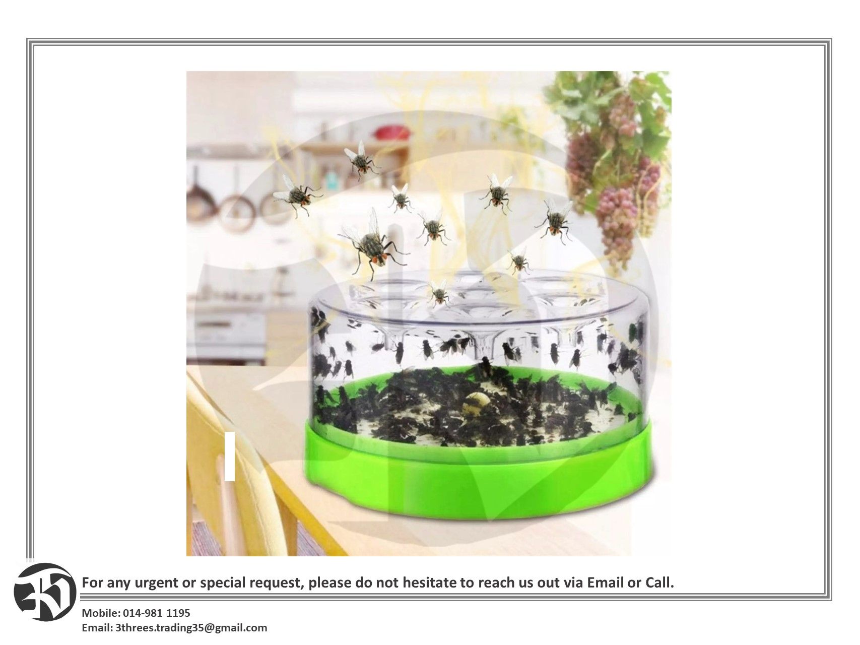 Automatic fly trap device