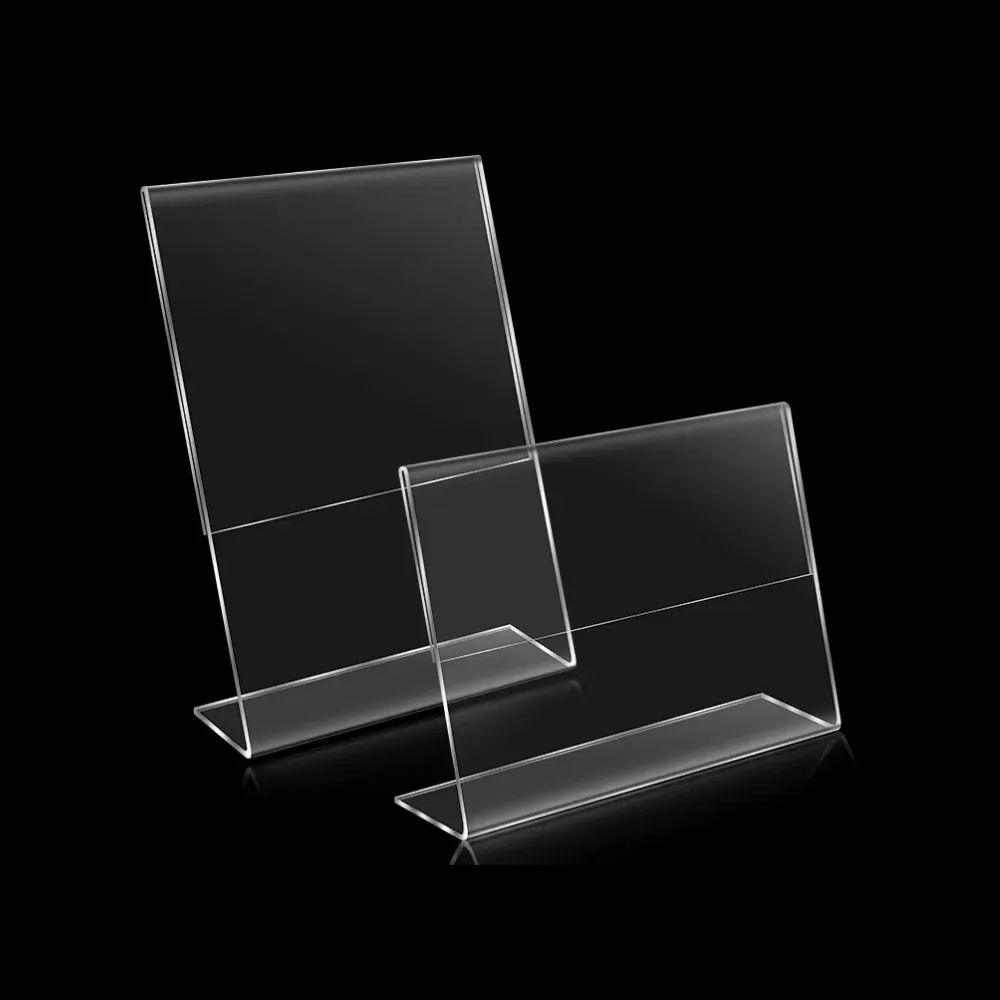 A5 Size Acrylic Stand (L Shape) L shape: used for Hfa POP Since Japanese supplies can only be ordered when a new store is open, we have added similar supplies that we found on Shopee. A5