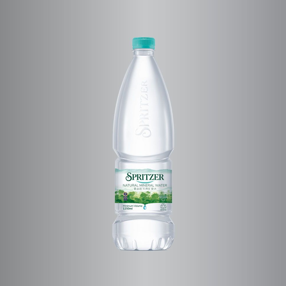 SPRITZER NATURAL MINERAL WATER 1.25L X 12 BOTTLES