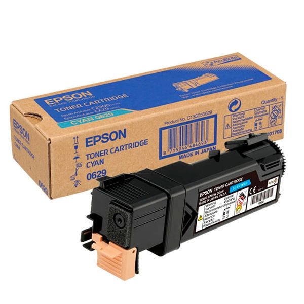 Genuine Malaysia Epson Warranty Epson - Epson 0629 Cyan Toner Cartridge C13S050629