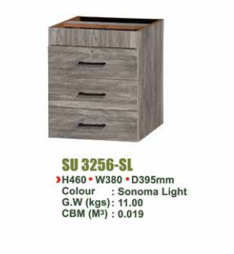SU OFFICE TABLE & DRAWER SU 3256-SL / 326-SL / 325-SL / 326 + 3256(1)-SL / 325 + 3256(1)-SL / 325 + 3256(2)-SL