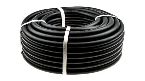 RS PRO Air Hose Black NBR, SBR 17mm x 25m
