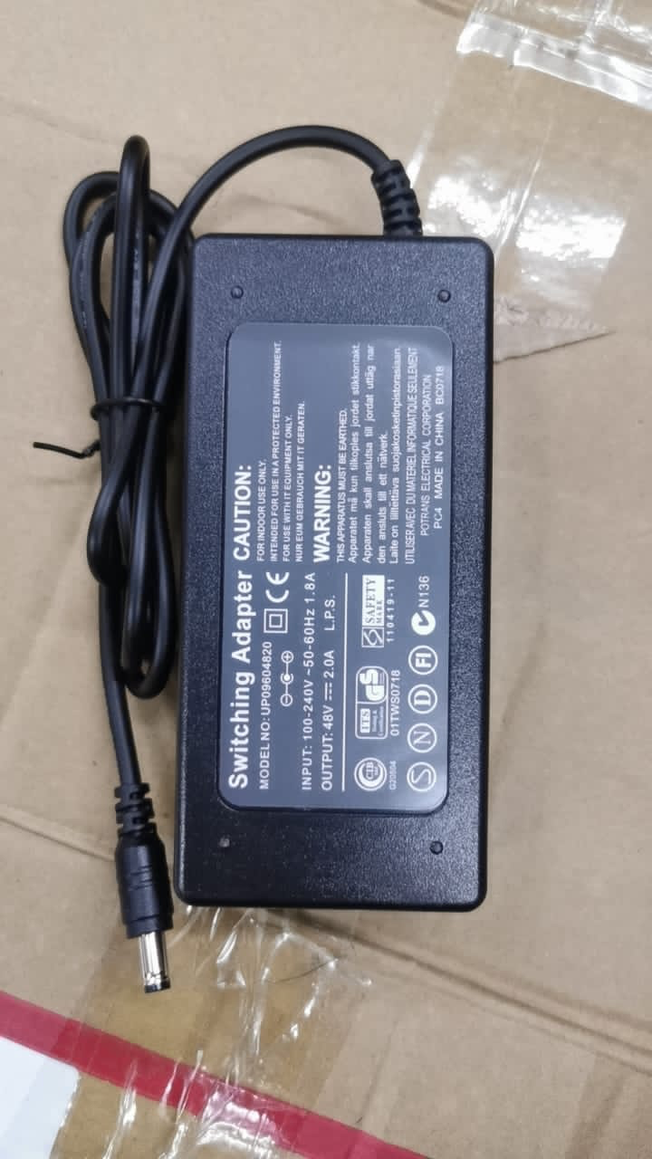 AC/DC switching adapter 48V 2A MWELL