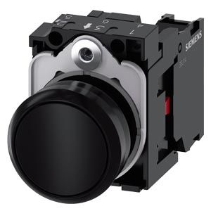 Siemens SIRIUS ACT Series Push Button Black 22MM
