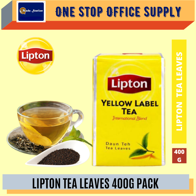 Lipton Yellow Label Tea Leaves 400g / Lipton / Tea Leaves / Lipton Tea / 400 / Yellow Label