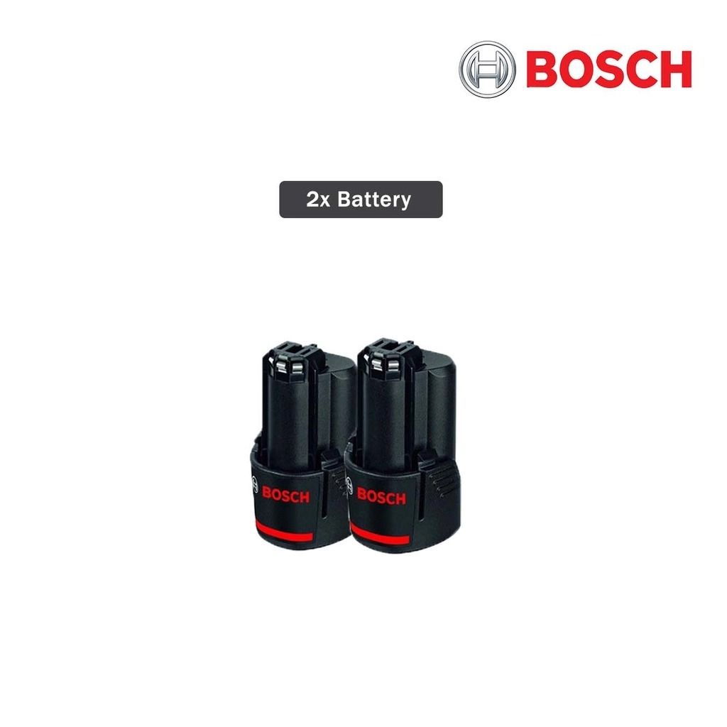BOSCH GBA 12V 2.0Ah Li-ion Battery Pack GAL 1210 CV Charger Starter Kit