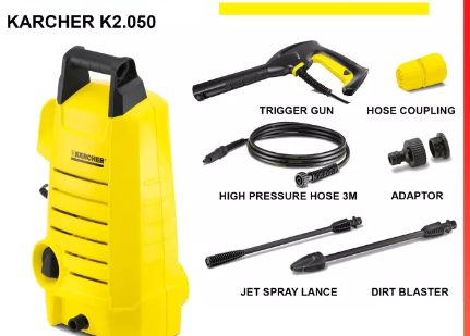 KARCHER K2050 100BAR PRESSURE WASHER/ KARCHER K2050/ KARCHER WATERJET/1.3KW 100BAR PRESSURE CLEANER