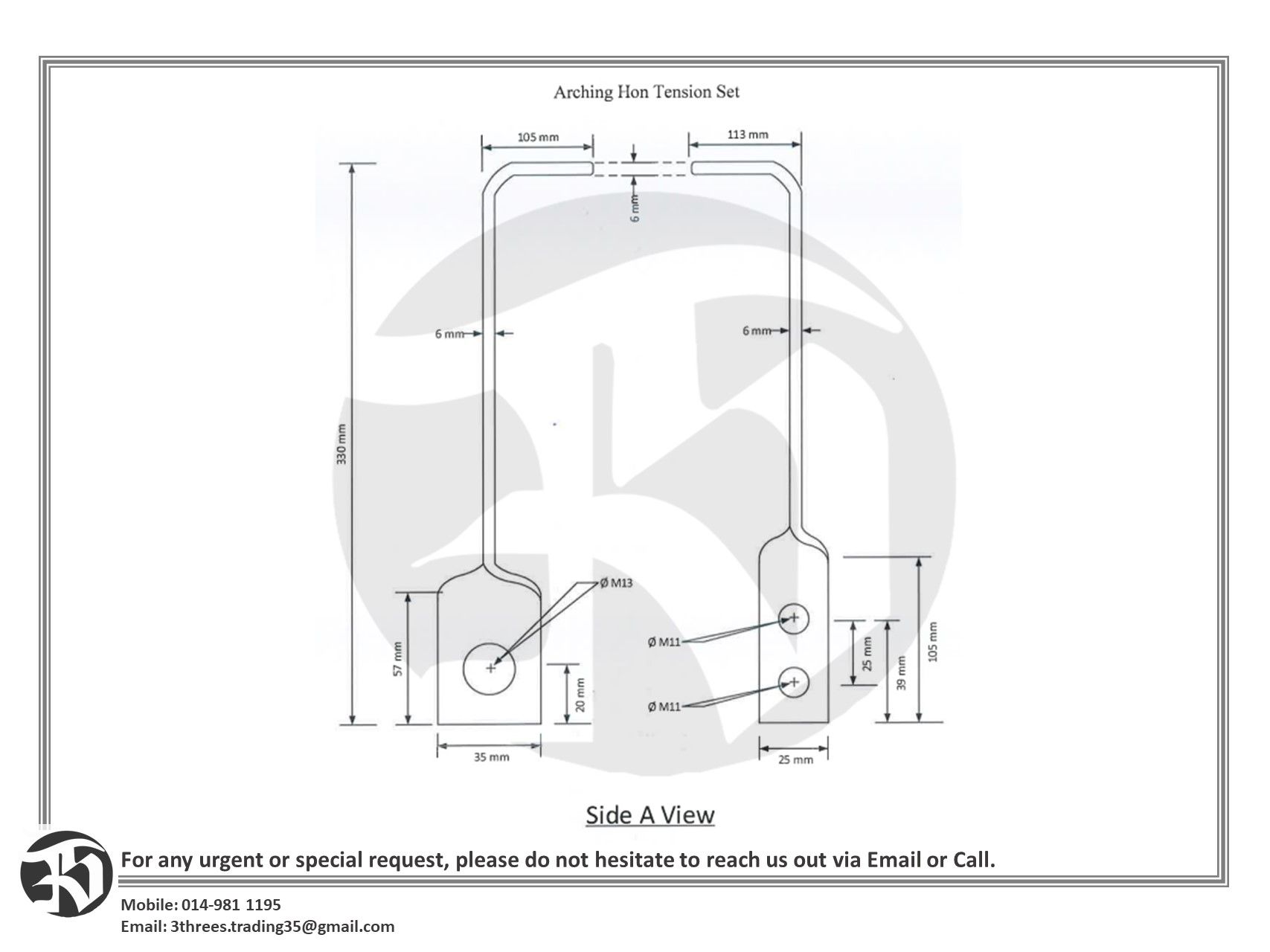 Arching Horn, Tension Set - PREORDER 1 MONTH
