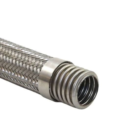 Safeflex Bypass Hose (special sizing) Metallic Braided Hose Size: 12" Length: 5 m/ roll (0.125 Meter)