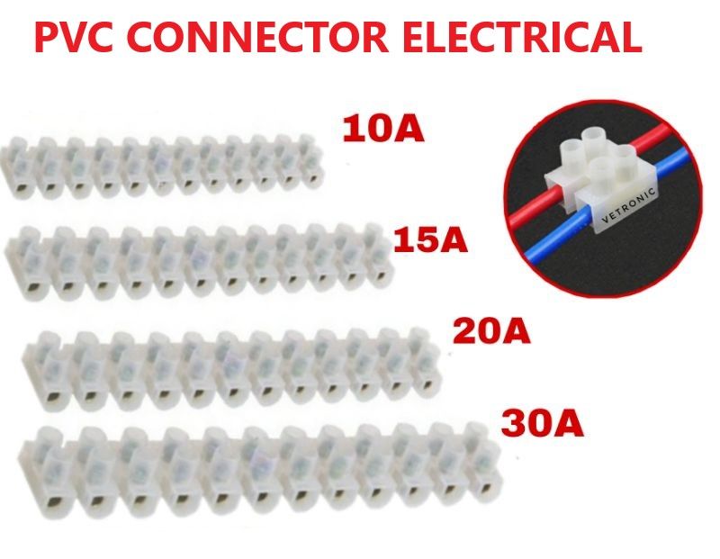 PVC Connector Electrical 10A, 15A, 20A, 30A
