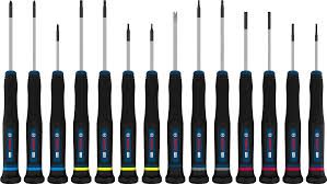 BOSCH PRO PRECISION SCREWDRIVER SET PH/SL/TX/TH/H 14-PIECE (1600A039PN)