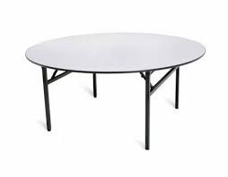Round Folding Table | Meja Bulat dewan | Meja Bulat Makan | Meja Bulat Majlis | Round Foldable Table 1200X1200 - 4'X4' (Normal Type)