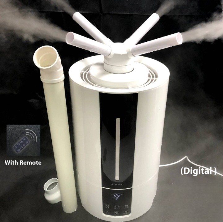 HUMIDIFIER DISINFECTANT MACHINE INDUSTRIAL MISTING DISINFECTION FOGGER ULTRASONIC FOG SPRAYER