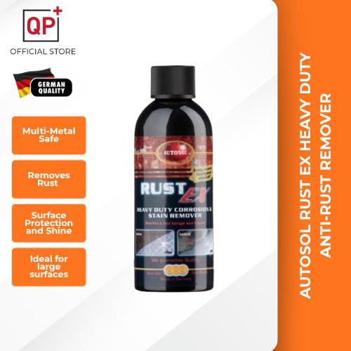 AUTOSOL RUST EX HEAVY DUTY ANTI RUST REMOVER (BRASS CHROME COPPER STEEL) l PENYINGKIR KARAT l 除锈剂-