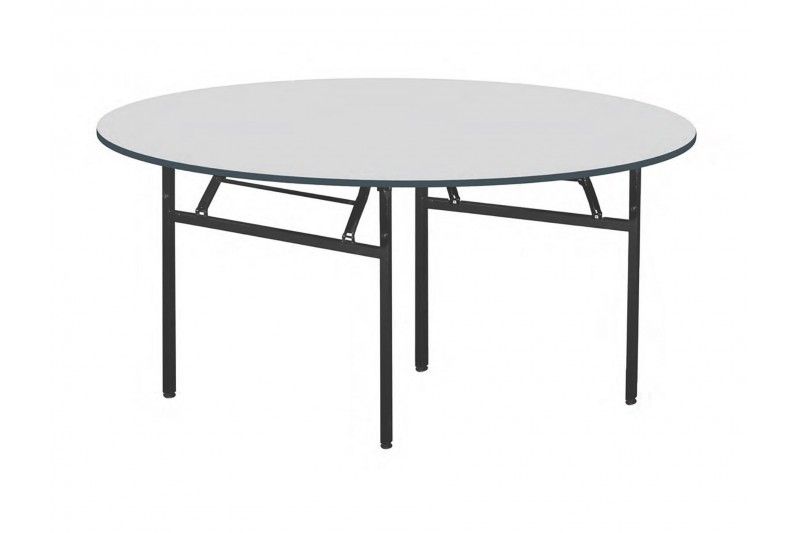 Banquet Folding Table / Meja Bulat Kaki Lipat 4Feet 8 Pax