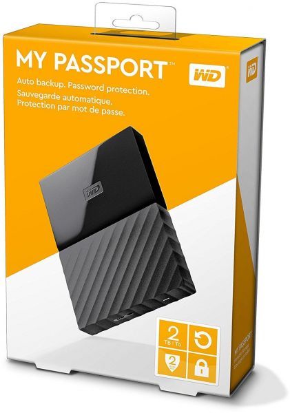 WD Elements External Hard Disk Drive 2TB