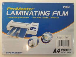 A4 LAMINATING FILM