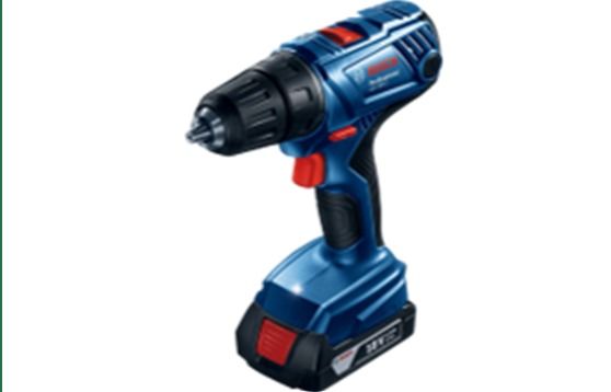 Cordless drill 18V , full set (2 battery, 1 charger)
