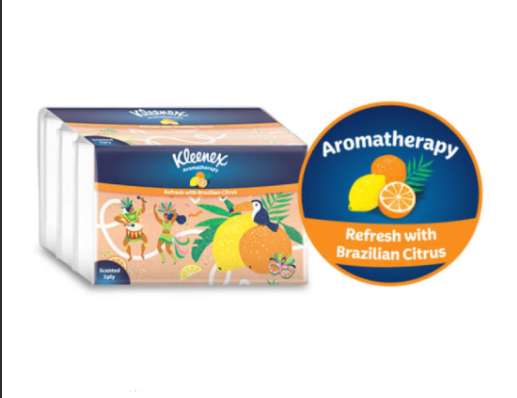 24x4x44s Kleenex Citrus S/P 3ply (85030B)