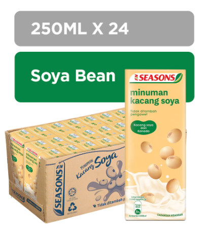 F&N SEASONS SOYA BEAN 24 X 250MM