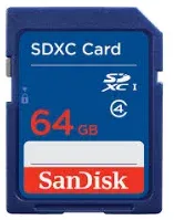 SANDISK SD HC4 64GB