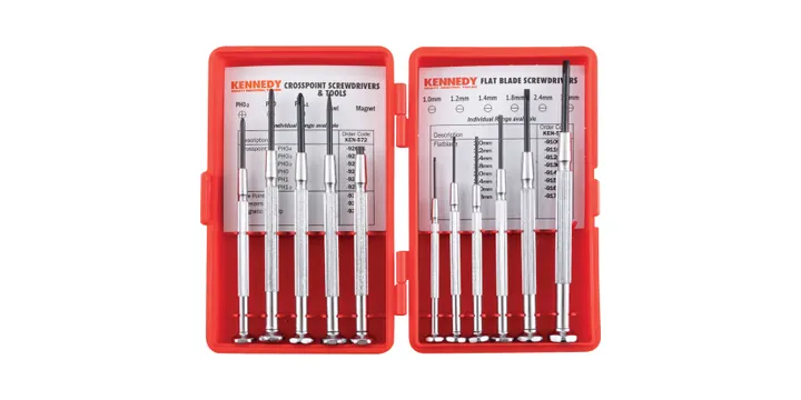 11-PCE PRECISION SCREWDRIVER &TOOL SET