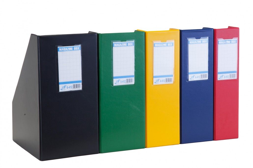2S PVC Magazine Box File 6'