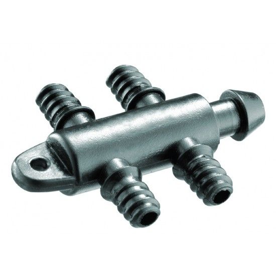 Windmill Irrigation Fittings WM321 4 Ways Adaptor 5/7MM x 6/4MM (10PCS/PKT)