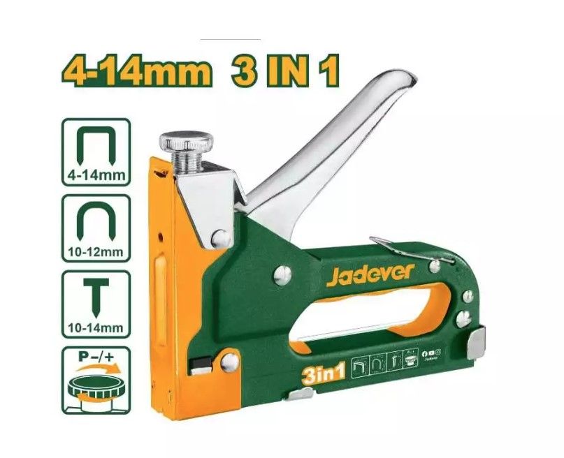 JADEVER 3 IN 1 STAPLE GUN JDGU2614