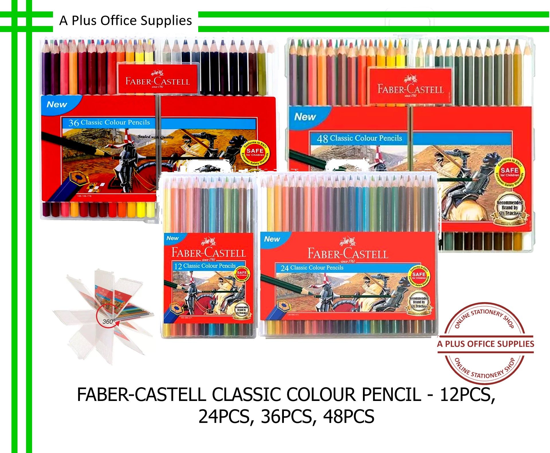 FABER-CASTELL Classic Colour Pencil / Pensel Warna