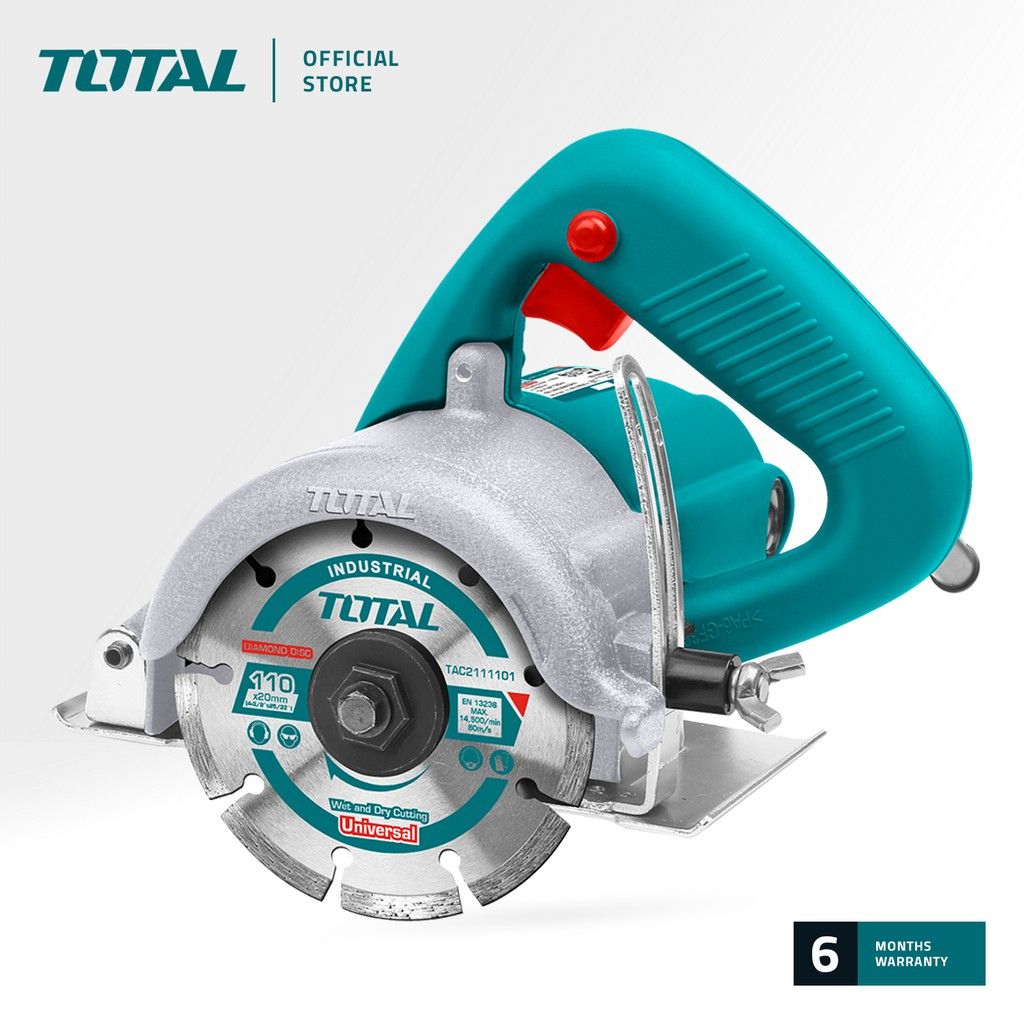 TOTAL TS3141102 MARBLE CUTTER (DOES NOT INCLUDE CUTTING BLADE.)
