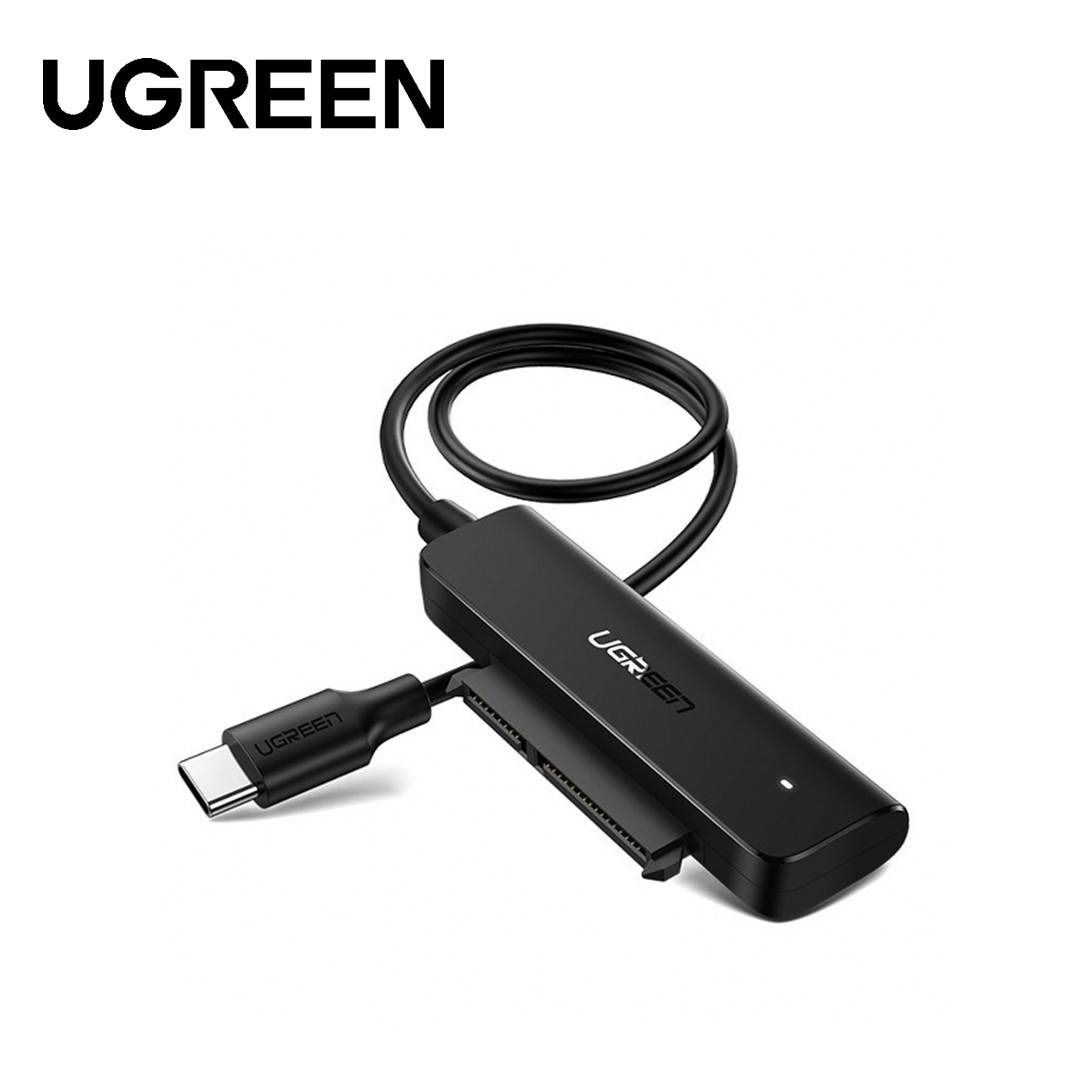 Genuine Malaysia Warranty UGREEN USB-C 3.1 to 2.5 INCH SATA CONVERTER 50CM UG-CM321-70610