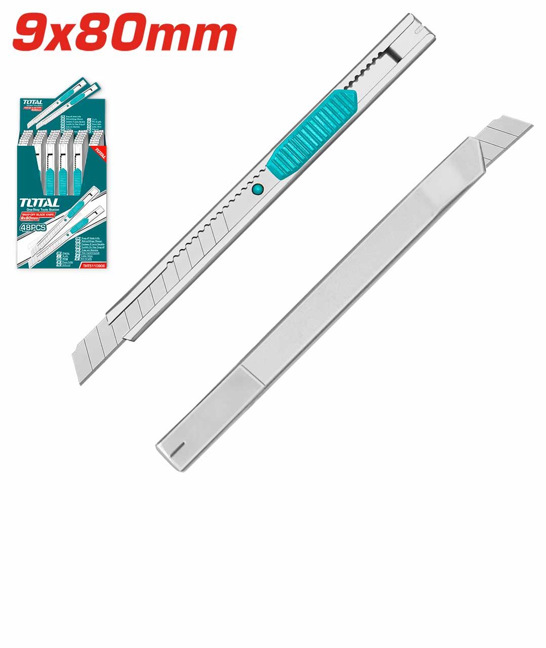 Total Snap Off Blade Knife THT5110906 (LOCAL SUPPLIER & FAST DELIVERY)