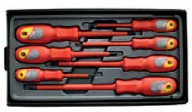 Temo 7Pc VDE Insulated Screwdriver Set - Type III