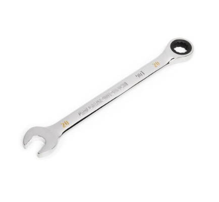 GEARWRENCH 20mm 90-Tooth 12 Point Ratcheting Combination Wrench