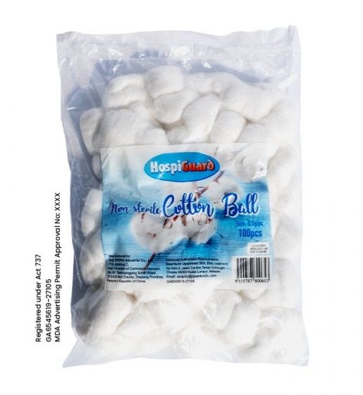 Cotton Wool Ball 100's