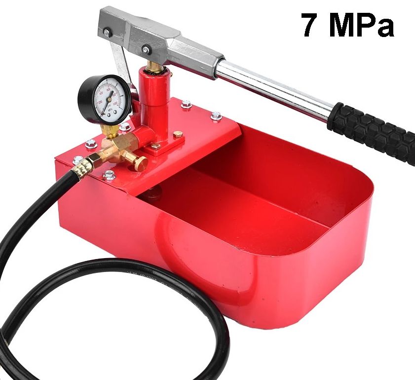 Hydraulic Pressure Test Pump 7MPa 1000psi 70KG/cm3 Manual