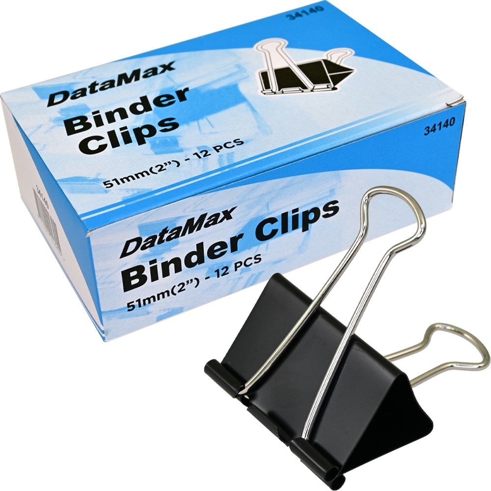 BINDER CLIP 51MM (12'S/BOX)