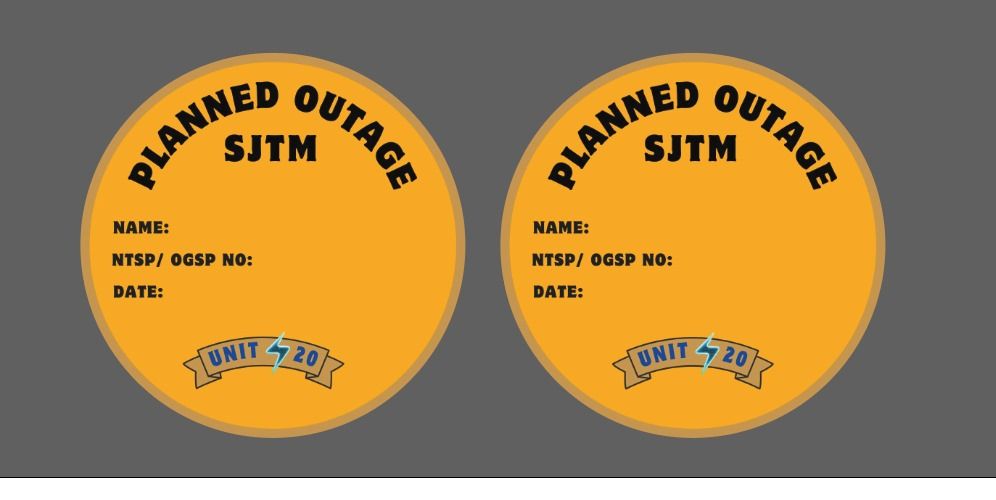 STICKER PVC 7CM