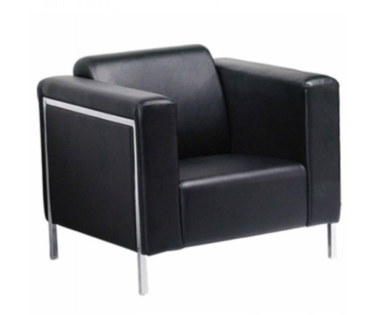 SINGLE SEATER SETTEE BLACK SINGLE SEATER SETTEE (CH-AS18-1 PU)