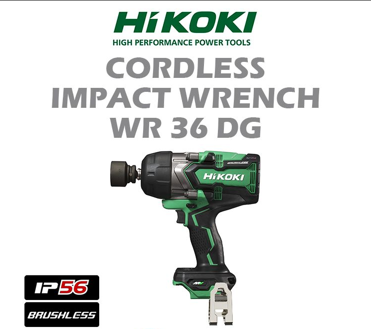 HIKOKI CORDLESS IMPACT WRENCH WR36DG