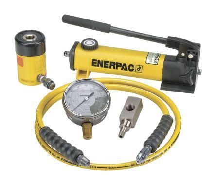 ENRPAC Enerpac Single, Portable Portable Hydraulic Cylinder - Lifting Type, SCR55H, 5t, 127mm stroke