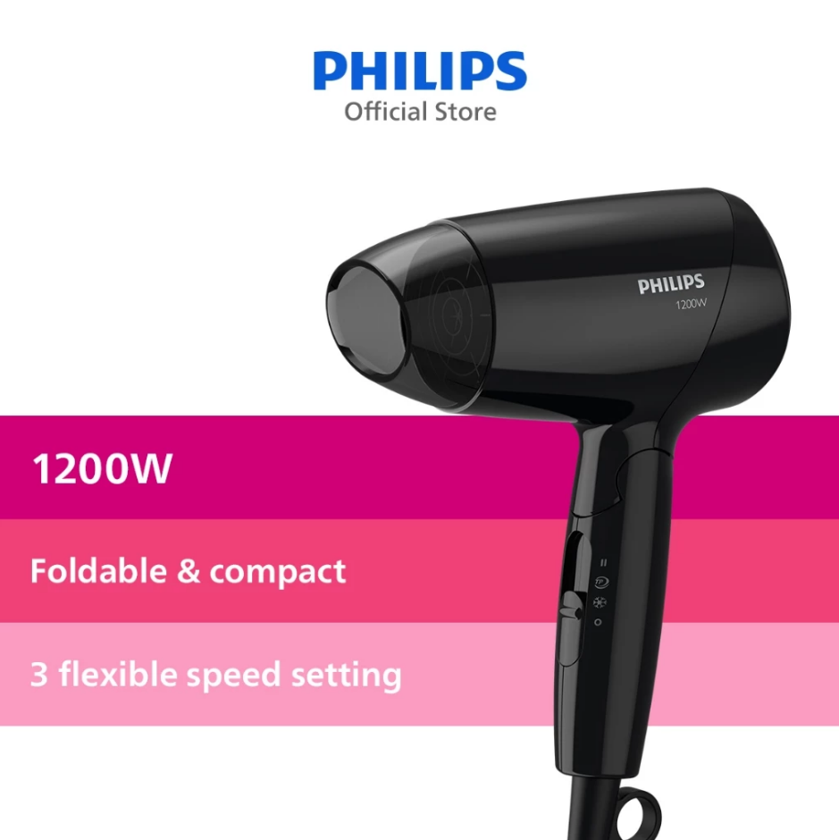 Philips EssentialCare Compact Hair Dryer BHC010/13