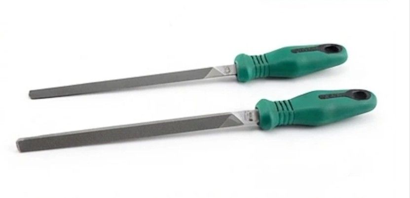 Sata THREE SQUARE FILE, SECOND 6”
