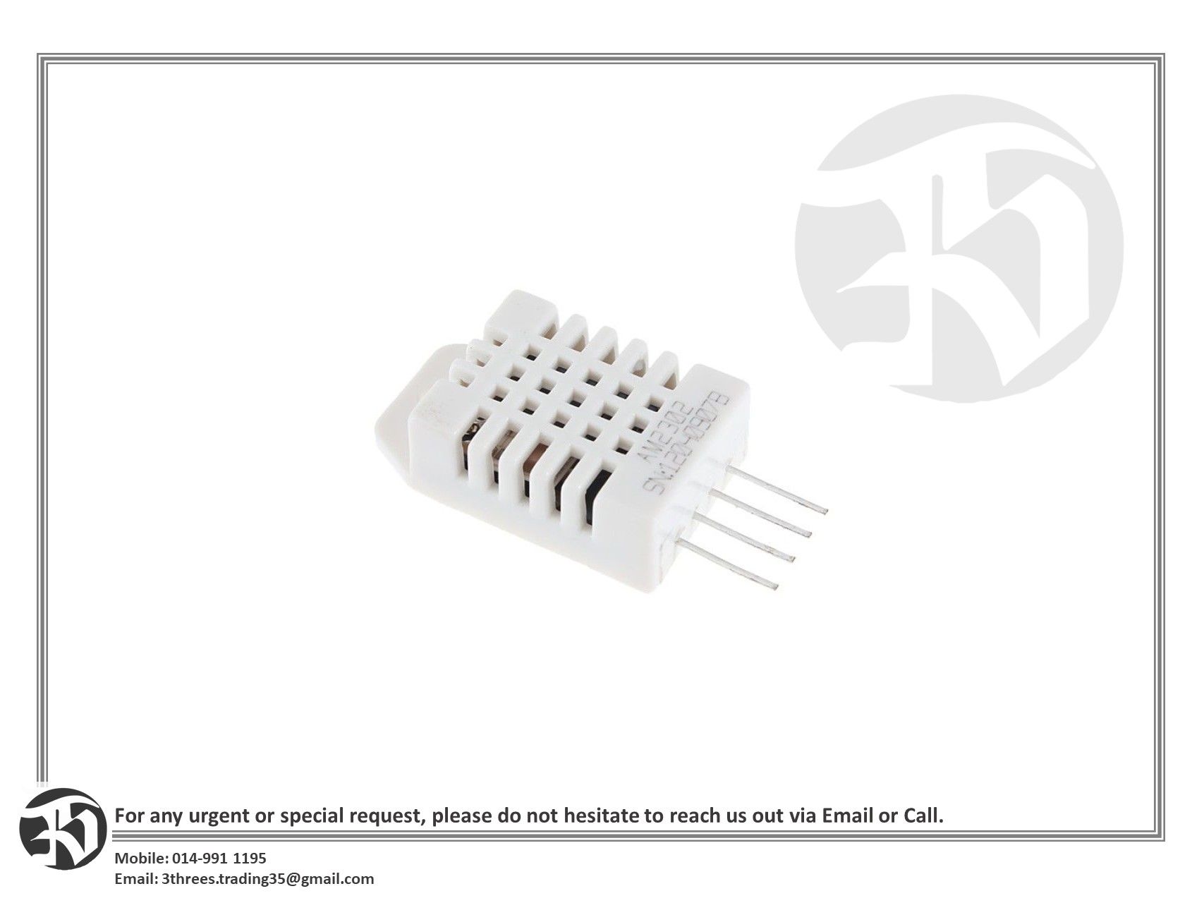 DHT22 temperature and humidity sensor