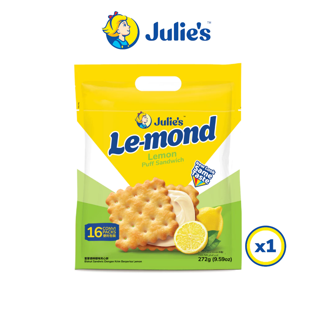 Julie's Le-mond Lemon Puff Sandwich (272g)