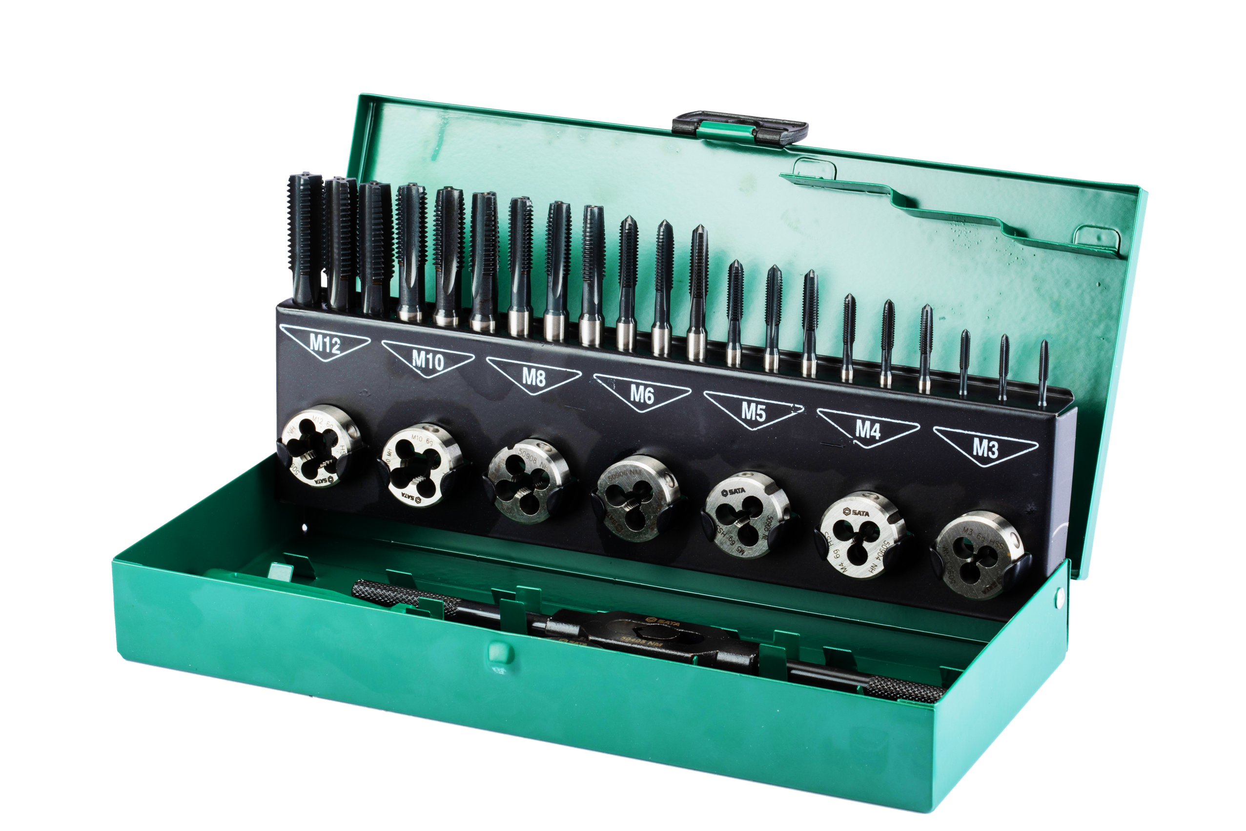 Sata 32PC HSS COARSE THREAD TAP & DIE SET
