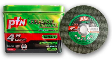 PTN - Green Cutting Wheel 4"